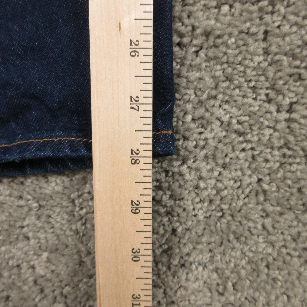 Levis Jeans Mens 32x30 Blue 501 Button Fly Original Straight Dark Denim Pants